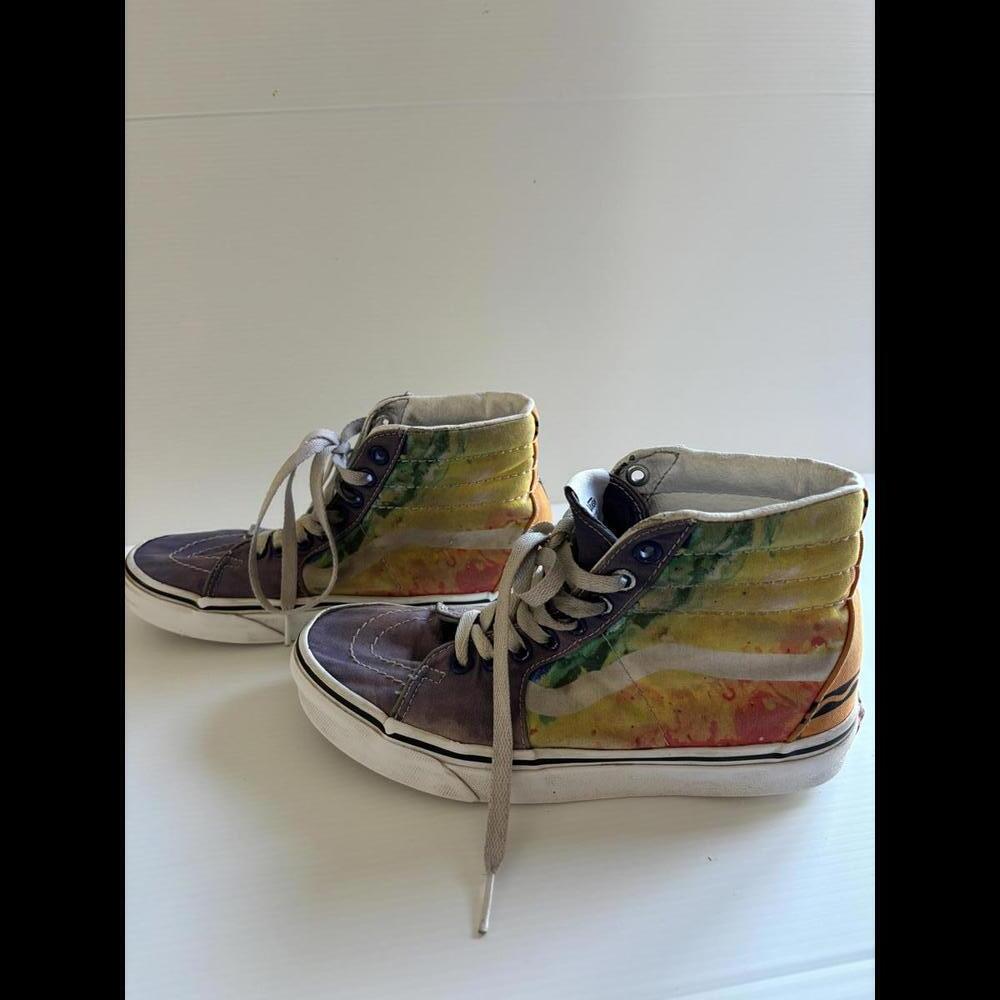 Vans Skate Hi Top Crayola Kids Shoes